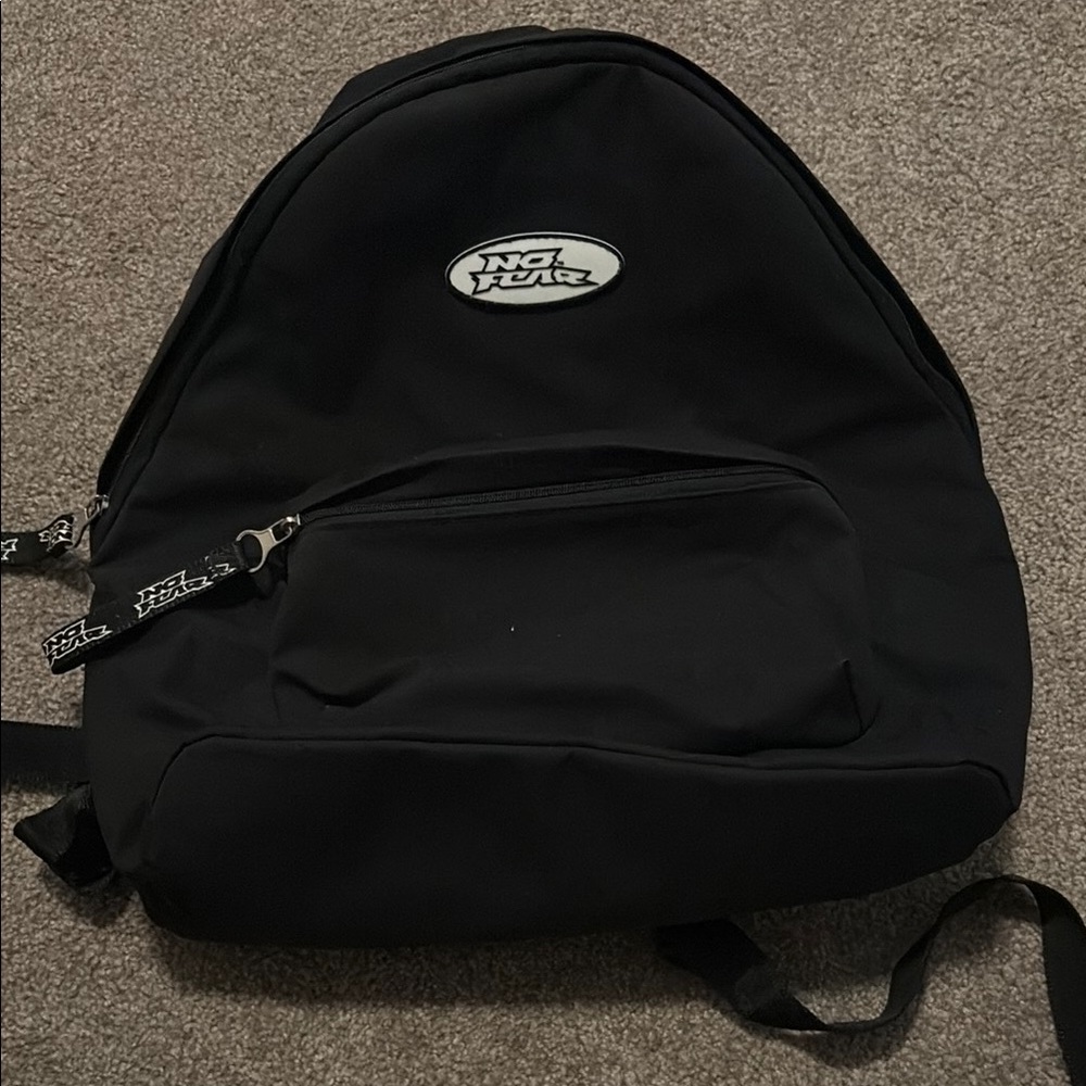 Unisex Black Backpack